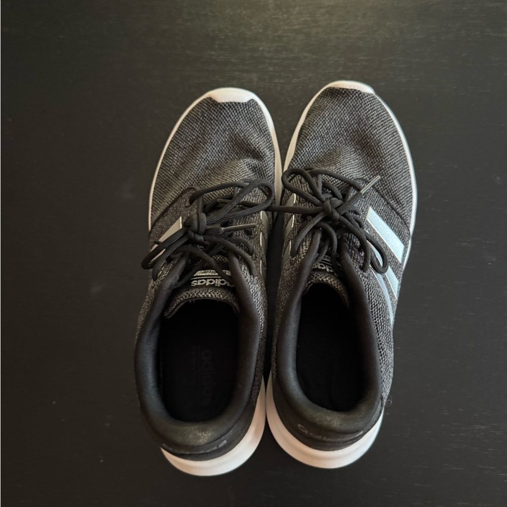 Adidas Women’s Black and White Sneakers